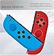 Holilo Hülle Kompatibel mit Nintendo Switch 2 Joy-Con Controller, Ultradünn Case Cover Silikon Stoßfeste Schutzhülle- Blau+Rot