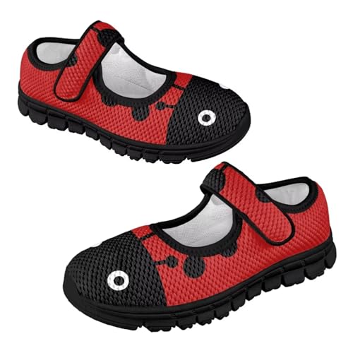 Girls Mary Jane Dress Shoes Comfortable Slip on Ballerina Flats for Wedding, Party, School2