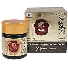 SAMSIDAE Korean Red Ginseng Extract Gold 100g 6 Years 13mg/g, 100% Korean Red Ginseng Extract - Boost Immunity and Promote Enhance Immunity, Mental Performance, Stamina, Energy Health