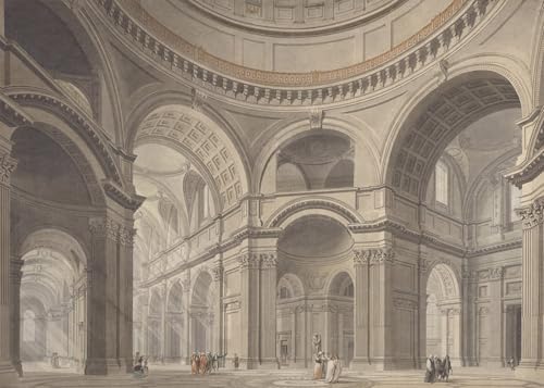Cuadro de la Catedral de San Pablo Malton Jnr pintura famosa en lienzo 60x90cm