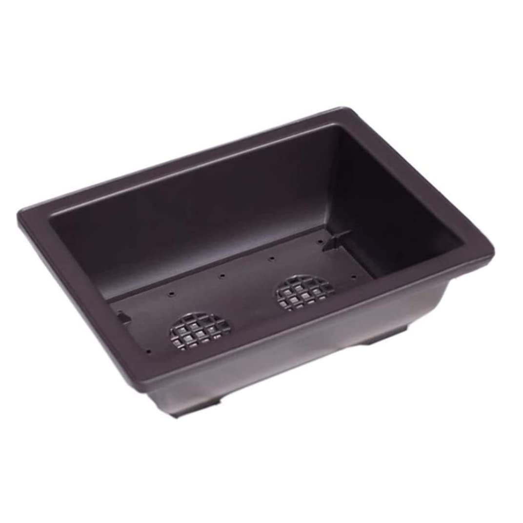 Pot d'entraînement pour bonsaï plastique rectangulaire 26x19x8,5 cm