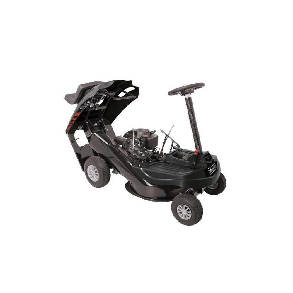 Scheppach Tondeuse à Gazon autoportée MR196-61 – Moteur à Essence 4 Temps 4,8 KW / 6,5 CV – Largeur de Coupe 61 cm – 5 Vitesses – Hauteur de Coupe réglable
