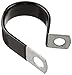 Produktbild KMC Stanzteile COV Serie Stahl Loop Schlauch Klemme, Vinyl, rutschsicher, 7/8 Inches, schwarz, 50