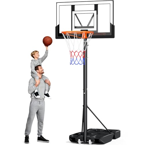 Basketballkorb Outdoor,Basketball Korb 100-305cm...