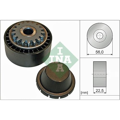 INA 531 0854 10 Poulie tendeur de courroie d'accessoire pour stopper les sifflements