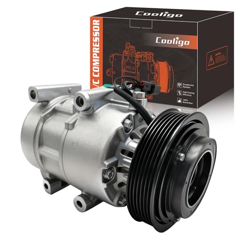 AC Compressor w/Clutch Compatible With Hyundai Tucson 2010-2015, Kia Sportage 2011-2016, Automotive Replacement AC Compressor 977012S5001, 977012S500AS1