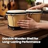 Gearlux Tunable Bongos - Natural