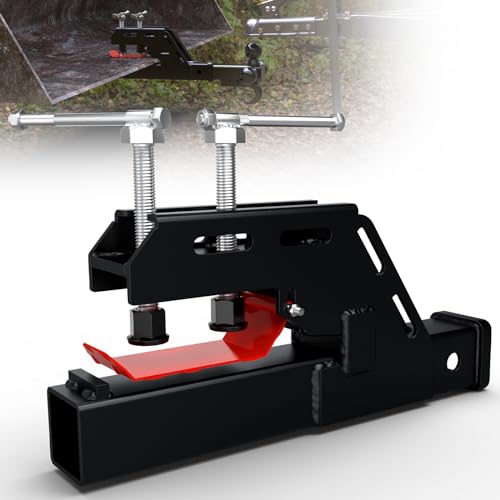 2026 New Upgraded Tractor Clamp on Trailer Hitch Receiver, Tractor Bucket Hitch Non-Slip 2