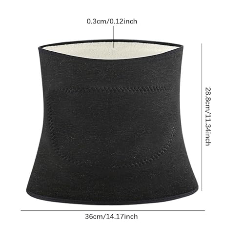Calentador de cintura unisex de alta elasticidad para mujeres y niñas 3