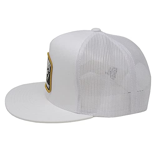 Image of Red Dirt Hat Company Thunderstruck Adjustable Snapback Hat (US, Alpha, One Size, White)
