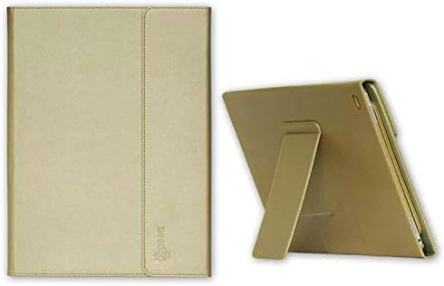 iPad Pro Bluetooth Keyboard Case,HAPPGO[Seedoo Magkey series]Ultra Slim Leather With Bluetooth keyboard [Magnetically detachable] Stand folder style Smart Case Cover for ipad Pro 12.9 inch (Gold)