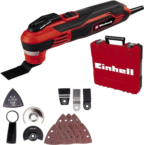 Einhell Outil multifonction TE-MG 350 EQ (350 W, vitesse d’oscillation variable de 22 000 à 40...