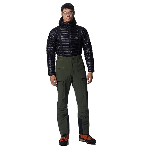 Mountain Hardwear Men's Dawnlight GORE-TEX PRO Pant, Surplus Green, Small x Long