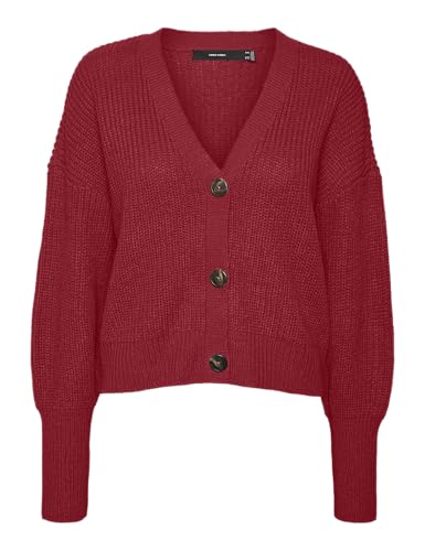 VERO MODA Vmlea Ls V-Neck Cuff Cardigan Noos