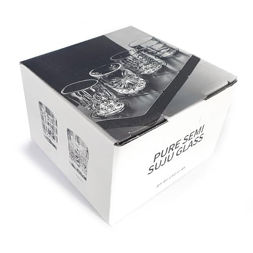 LENITH ピュアセミ ショットグラス 50ml 4個セット