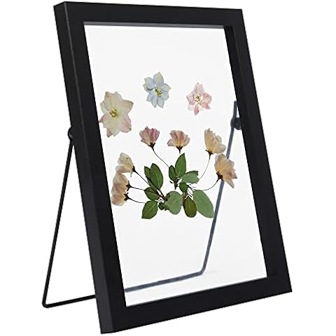 Aynoo Floating Picture Frame,7x9 Picture Frame, Table-top 8x10 7x9 6x8 Floating Frame Black Modern Style 7x9 Picture Frame Black (PHSD) 7x9,Floating,1Pack Cover