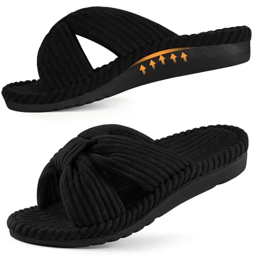 Chaussons orthopédiques femme soulagement fasciite plantaire Litfun