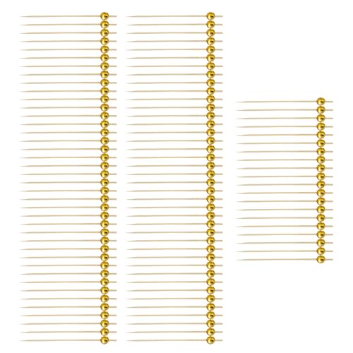 Cocktail Toothpicks For Appetizers, 100 Piece Versatile Dessert Sticks, 12cm Disco Ball Decor Toothpicks, For Charcuterie BBQ Sa