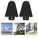 Eioflia Cleat Covers Speed-Sl Cleat Cover Bike Cleats Protective Cover Riding Shoes Part Accessories Black 1 Pair,Bike Accessory