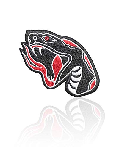 Snake Patch | Iron On | Sew On | Applique | Embroidered |