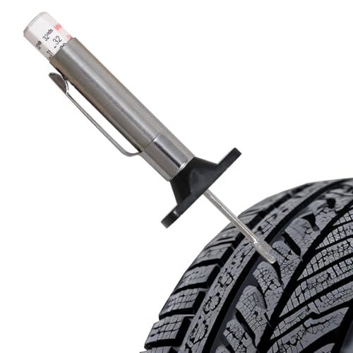 Strumento per misurare la profondità del battistrada dei pneumatici - 8,5 cm, strumento per misurare la profodità del battistrada pneumatici per auto | Misuratore di profondi-tà preciso pneuma