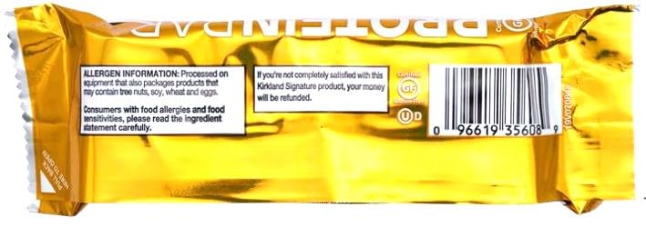 Miniatura 4 de Paquete variado de barras de proteínas_ Kirkland Signature Masa de galletas con chispas de chocolate, trozos de mantequilla de maní de chocolate.