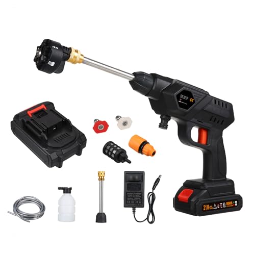 Shkalacar Idropulitrice Portatile a Batteria 150PSI, Elettrica...