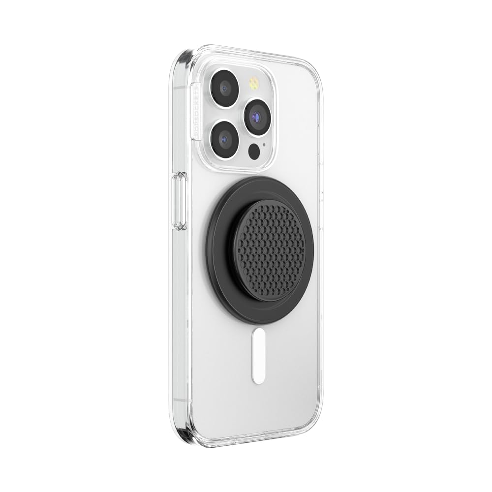 PopSockets Impugnatura MagSafe Con Cavalletto - Supporto Magnetico In Alluminio A Spirale, Attacco Forte, Ricarica Wireless, Con Anello Adattatore