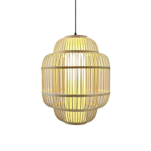 Suspension style japonais bambou lustre salon tatami suspension moderne