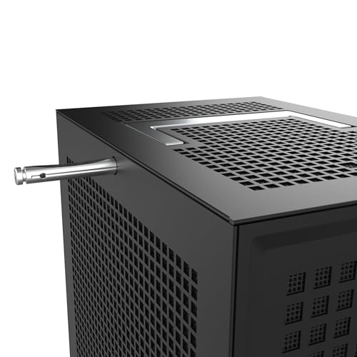 Image of HYTE Revolt 3 Small Form Factor Premium ITX Computer Gaming Case Only, Metal, Black