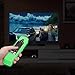 CaseBot Silicone Case for Amazon Insignia Smart HD Fire TV Voice Remote (2019) - Honey Comb Series [Anti Slip] Shockproof Cover Compatible with Element Smart Fire TV Voice Remote, Green-Glow