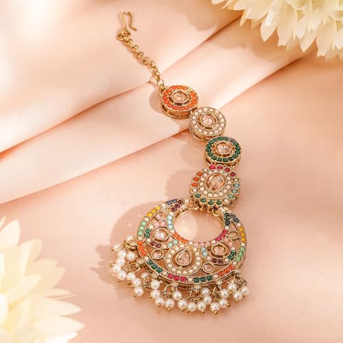 Image of Rubans Pearl Beaded Necklace Set Jewellery Gift for Women & Girls