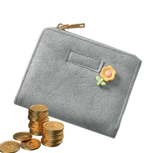 Portafoglio compatto da donna Multi Card Wallet Case Billfold Pocket Porta carte di credito - Grande capacità porta di borsa con finestra ID per didentità