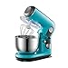 Mikser stojący/Blender do ciasta/Elektryczny mikser do ciast 1000W Kuchnia Elektryczny robot kuchenny mikser pieczenia,tryb prędkości 6, z miską stali nierdzewnej 4L, hakiem do ciasta, trzepaczką