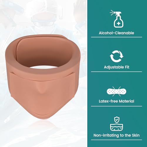 Image of Wearable Cricothyrotomy Task Trainer, Cricothyrotomy Simulator | Tracheostomy Trainer, Surgical Airway Trainer