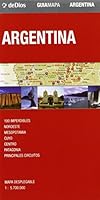Argentina (Map Guide) (Spanish Edition) 9879445252 Book Cover