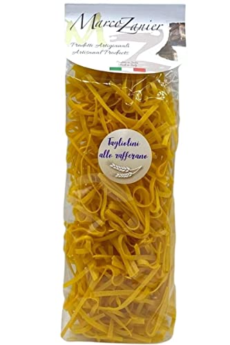 Tagliolini allo Zafferano, Schmale Bandnudeln mit Safran, 250 g, Marco Zanier Cover