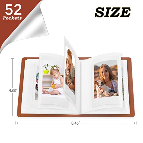 Ruibytree 52 Pockets Mini Instant Film Photo Album for Fujifilm Instax Mini 12 11 9 8 8+ 40 7S 90 SE - Image 3