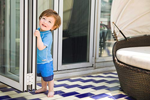 Vaenait Baby Infant & Kids Sun Protection Rashguard Short Sleeve Swim Shirt Oasis Skyblue M #TOP4