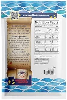 Hard-Dried Roasted Squid Snack, Atarime 2.64oz (75g), Authentic Japanese Snack by Swashbuckle Snacks, Made in Japan, Otsumami