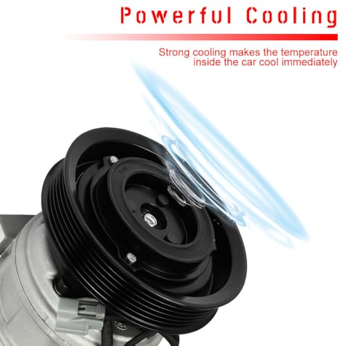 Image of CCIYU AC Compressor w /Clutch for Honda Pilot V6 3.5L 1999-2004