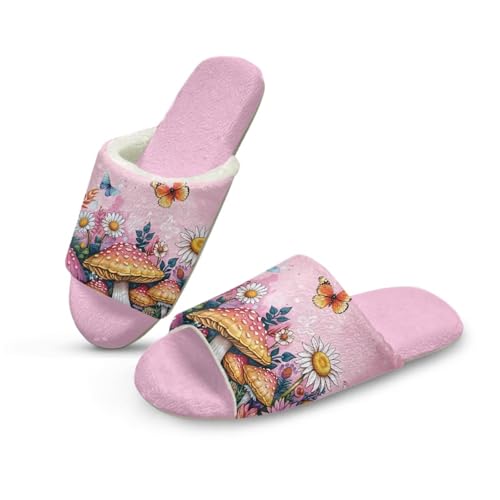 Forchrinse House Slippers for Women Comfortable Open Toe Indoor Slippers Reusable Spa Guest Hotel Shoes2