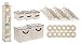 Delta Children Nursery Storage 48 Piece Set, Beige