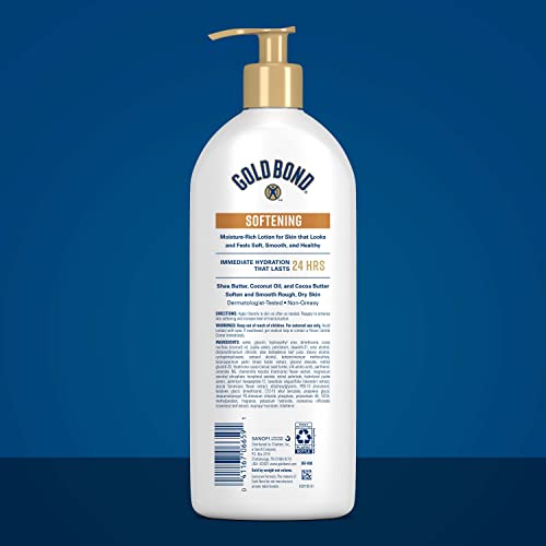 Gold Bond Softening Skin Therapy Lotion 20 Oz. With Shea Butter For Rough & Dry Skin #TOP2