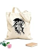 Capacità: Borsa tote media: può contenere tablet e libri, un'ottima scelta per la biblioteca o per andare al lavoro. Dimensioni:31x36 cm / 12,2x14,2 pollici. Caratteristiche: manici lunghi 22 cm / 8,6 pollici, perfetti per il trasporto a mano o a spalla.