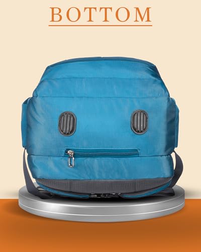 Image of Dhariwal Bags Exclusive For Railway Running Staff Backpack 4 compartments /Stylish and Trendy Backpacks for Unisex /Water Resistant and Lightweight Bags /Easy to Carry