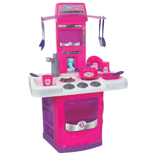 Big Cozinha Infantil Completa Rosa