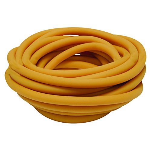 Tube élastique musculation CanDo sans latex 100 pieds résistance or 10-5867