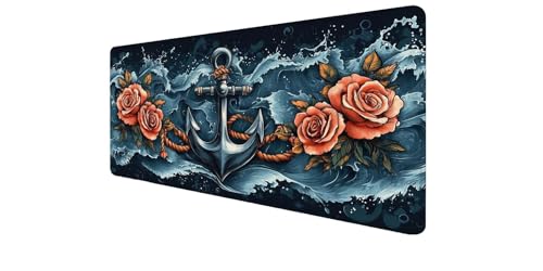 Tapis de souris gaming antidérapant 120cm et sous-main étanche