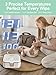 MOMYEASY Baby Wipe Warmer, Large Capacity Wipes Dispenser with 3 Temperature Modes, Even Heating Diaper Wipe Warmer with Night Light, Wipes Warmer for Babies/Adults